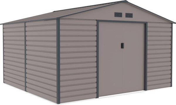Domek ogrodowy G21 GAH 1085 - 340 x 319 cm, szary