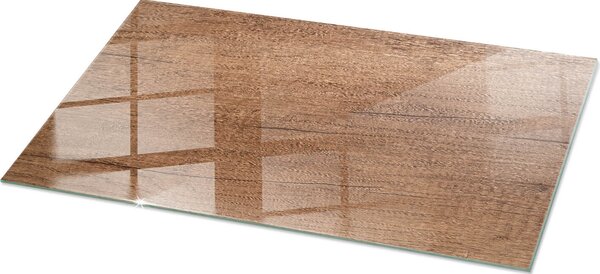 Natural Wood Pattern- Glass Kitchen Worktop - Szklany blat kuchenny - Nowoczesny blat kuchenny - Trway blat kuchenny - Higieniczny blat kuchenny - atwy do czyszczenia blat kuchenny - 120x60 cm
