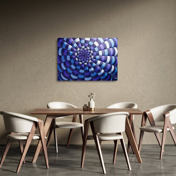 Obraz na szkle - struktura latającego balonu (70x50 cm)
