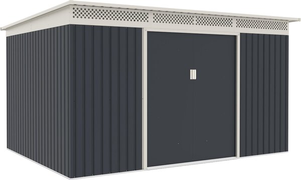 Domek ogrodowy G21 GRAH 915 - 340 x 269 cm, antracyt