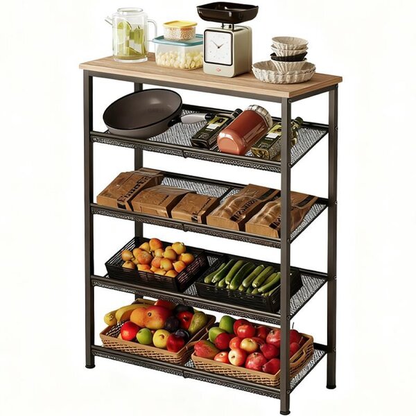 Rega Szafka Kuchenna Jasny Brz Industrialny Drewno Retro Wyspa Póka Loft 75 Cm