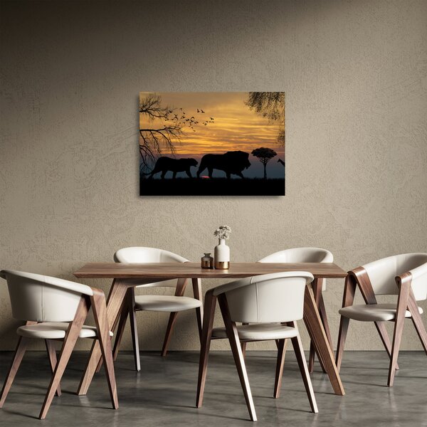 Obraz na szkle - Safari (70x50 cm)
