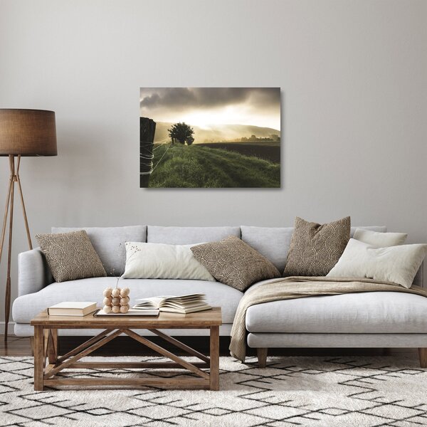 Obraz na szkle - łąka (70x50 cm)