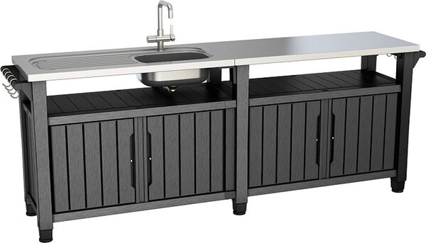 KETER Unity Chef Kuchnia ogrodowa 415 L Grafit 249459