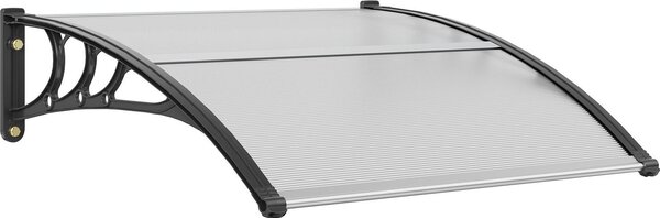 Daszek nad drzwi zadaszenie poliwglan 96.5 x 101.7 cm