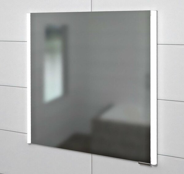 Sapho Integra - Szafka lustrzana do zabudowy z owietleniem LED, 652x700 mm, lustro/tytan IN065