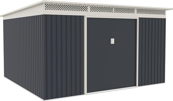 Domek ogrodowy G21 GRAH 1132 - 340 x 333 cm, antracyt
