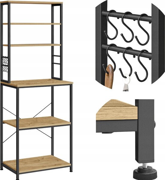 Szafka Rega Organizer Kuchenny Póki Haki Nowoczesny Loft Db Artisan