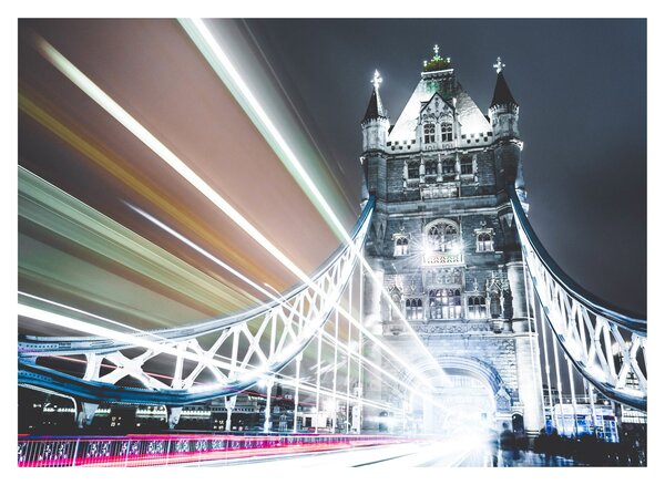 Obraz na szkle - Tower Bridge (70x50 cm)