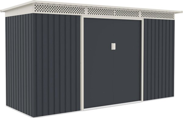 Domek ogrodowy G21 GRAH 483 - 340 x 142 cm, antracyt