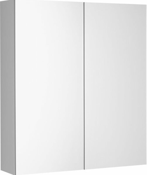 Szafka z lustrem NEON, 60x66,5cm, biaa