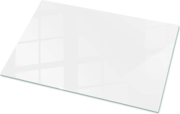 Color White Smooth- Szklany blat kuchenny - Szklany blat kuchenny - Nowoczesny blat kuchenny - Trway blat kuchenny - Higieniczny blat kuchenny - atwy do czyszczenia blat kuchenny - 100x70 cm