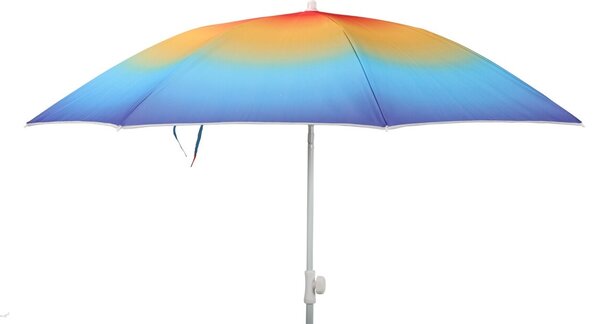Parasol Parasol plaowy Parasol balkonowy Ochrona UV 50+ niebieski óty 155 cm kolorowy