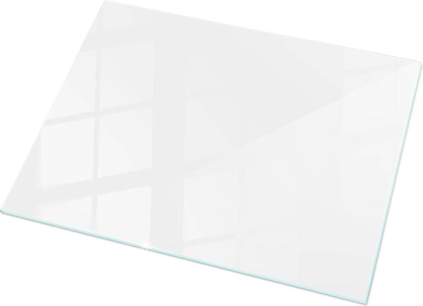 Color White Smooth- Szklany blat kuchenny - Szklany blat kuchenny - Nowoczesny blat kuchenny - Trway blat kuchenny - Higieniczny blat kuchenny - atwy do czyszczenia blat kuchenny - 120x80 cm