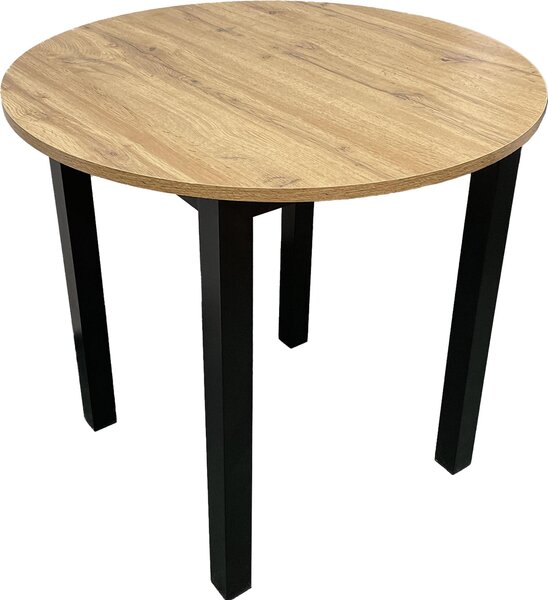 Stó Jadalniany Nowoczesny Skandynawski Kuchnia Wiktor Fi90 Cm Db