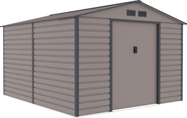 Domek ogrodowy G21 GAH 884 - 277 x 319 cm, szary