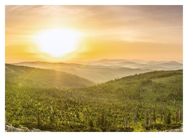 Obraz na szkle - panorama (70x50 cm)