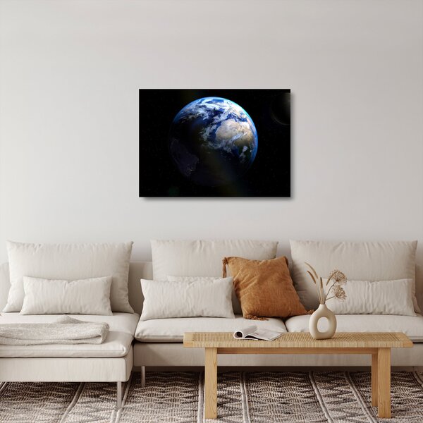 Obraz na szkle planety Ziemia (70x50 cm)