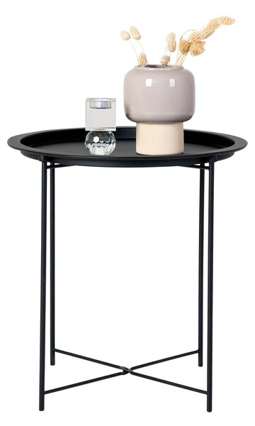 Metalowy okrągły stolik ø 47 cm Bastia – House Nordic