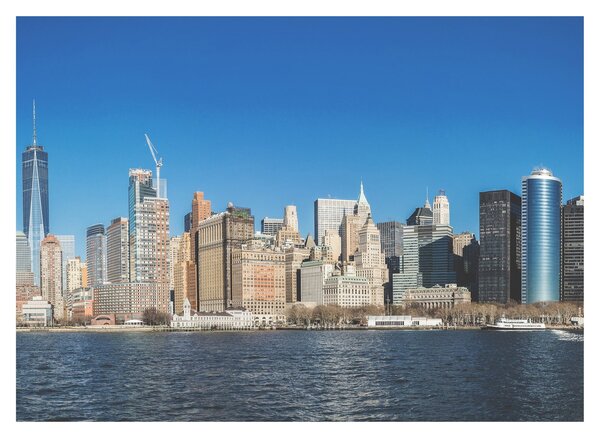 Obraz na szkle - Manhattan w Nowym Jorku (70x50 cm)