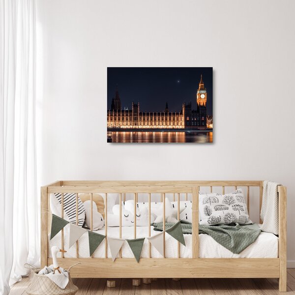 Obraz na szkle Big Bena w Londynie (70x50 cm)