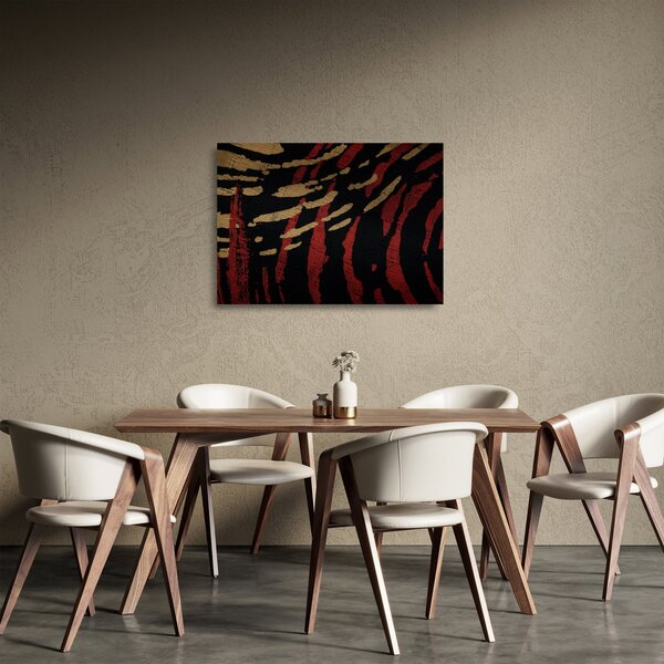 Obraz na szkle abstrakcji (70x50 cm)