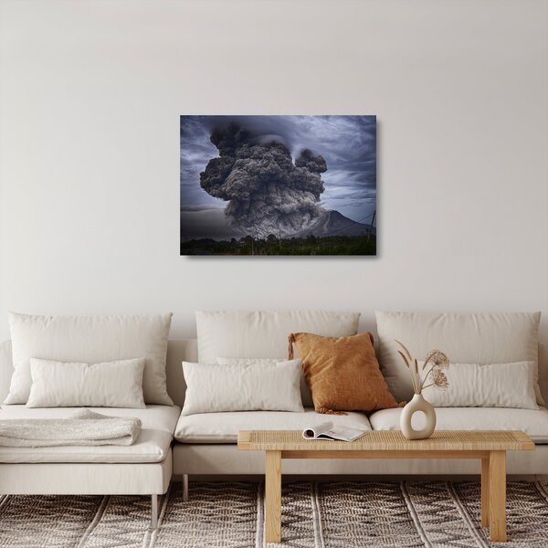 Obraz na szkle - Erupcja wulkanu (70x50 cm)