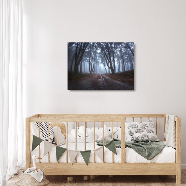 Obraz na szkle - W deszczowy dzień (70x50 cm)