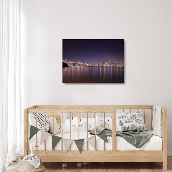 Obraz na szkle przedstawiający San Francisco, Kalifornia (70x50 cm)