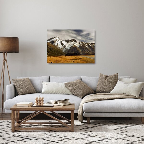 Obraz na szkle góry Sefton, Nowa Zelandia (70x50 cm)