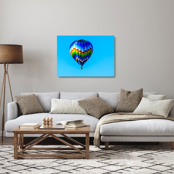 Obraz na szkle - Balon na gorące powietrze (70x50 cm)