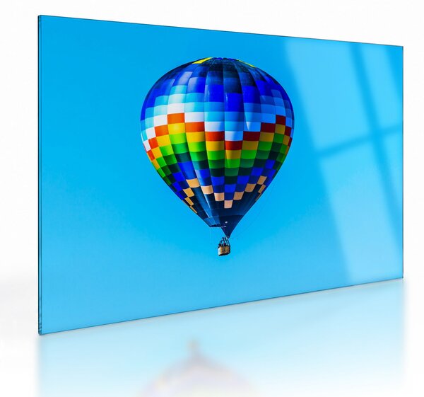 Obraz na szkle - Balon na gorące powietrze (70x50 cm)