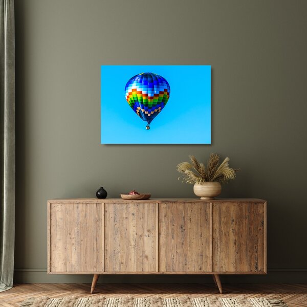 Obraz na szkle - Balon na gorące powietrze (70x50 cm)
