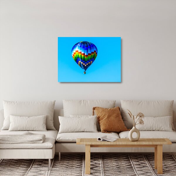 Obraz na szkle - Balon na gorące powietrze (70x50 cm)