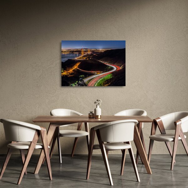 Obraz na szkle - Golden Gate Bridge (70x50 cm)