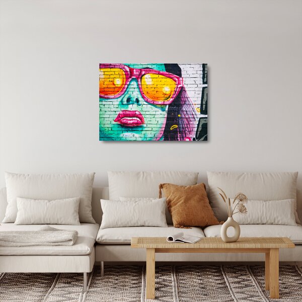 Obraz na szkle - Graffiti (70x50 cm)