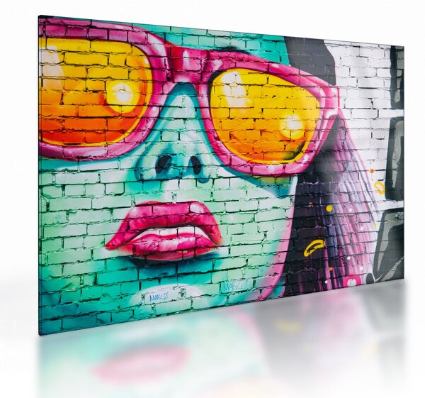 Obraz na szkle - Graffiti (70x50 cm)