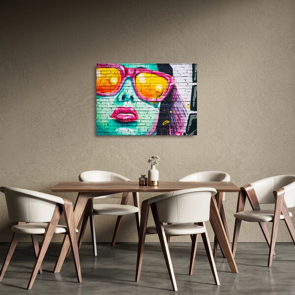 Obraz na szkle - Graffiti (70x50 cm)