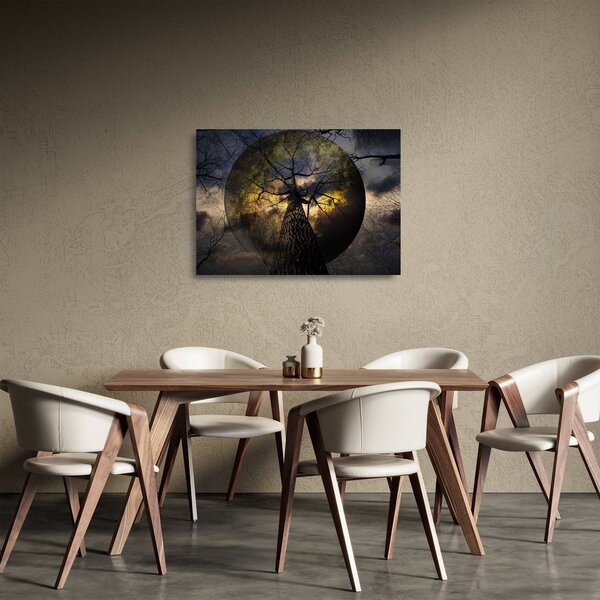Obraz na szkle - Tajemnicze niebo (70x50 cm)