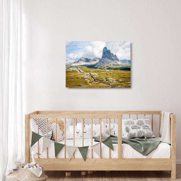 Obraz na szkle - Włoskie Dolomity (70x50 cm)