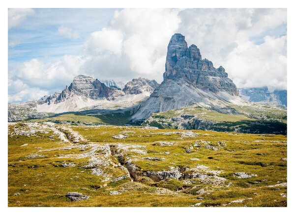 Obraz na szkle - Włoskie Dolomity (70x50 cm)