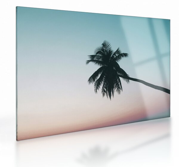 Obraz na szkle - Palma na Bali (70x50 cm)