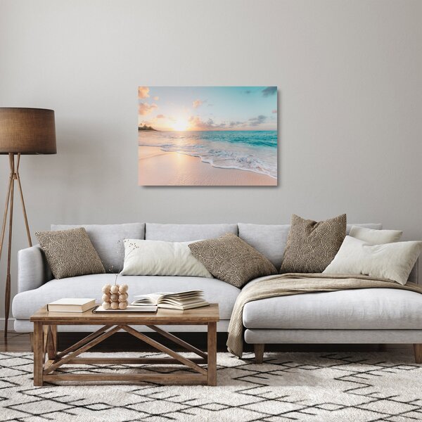 Obraz na szkle - Wymarzona plaża (70x50 cm)