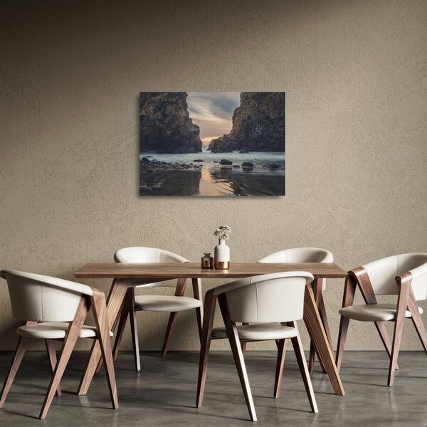 Obraz na szkle - O zmierzchu (70x50 cm)