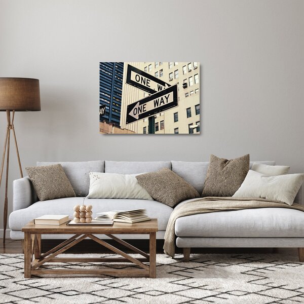 Obraz na szkle - New York ONE WAY (70x50 cm)