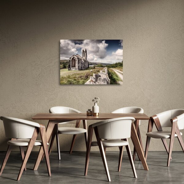 Obraz na szkle - Kościół irlandzki (70x50 cm)