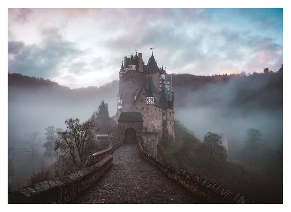 Obraz na szkle - Eltz Castle, Niemcy (70x50 cm)