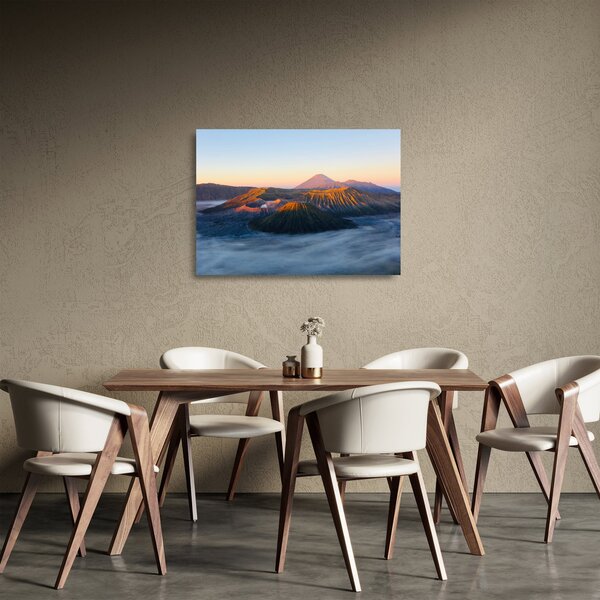 Obraz na szkle góry Bromo w Indonezji (70x50 cm)