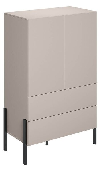 MebleMWM Bieliźniarka 2D2S JUKON S | Cashmere
