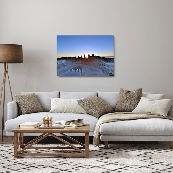 Obraz na szkle piaszczystej scenerii (70x50 cm)